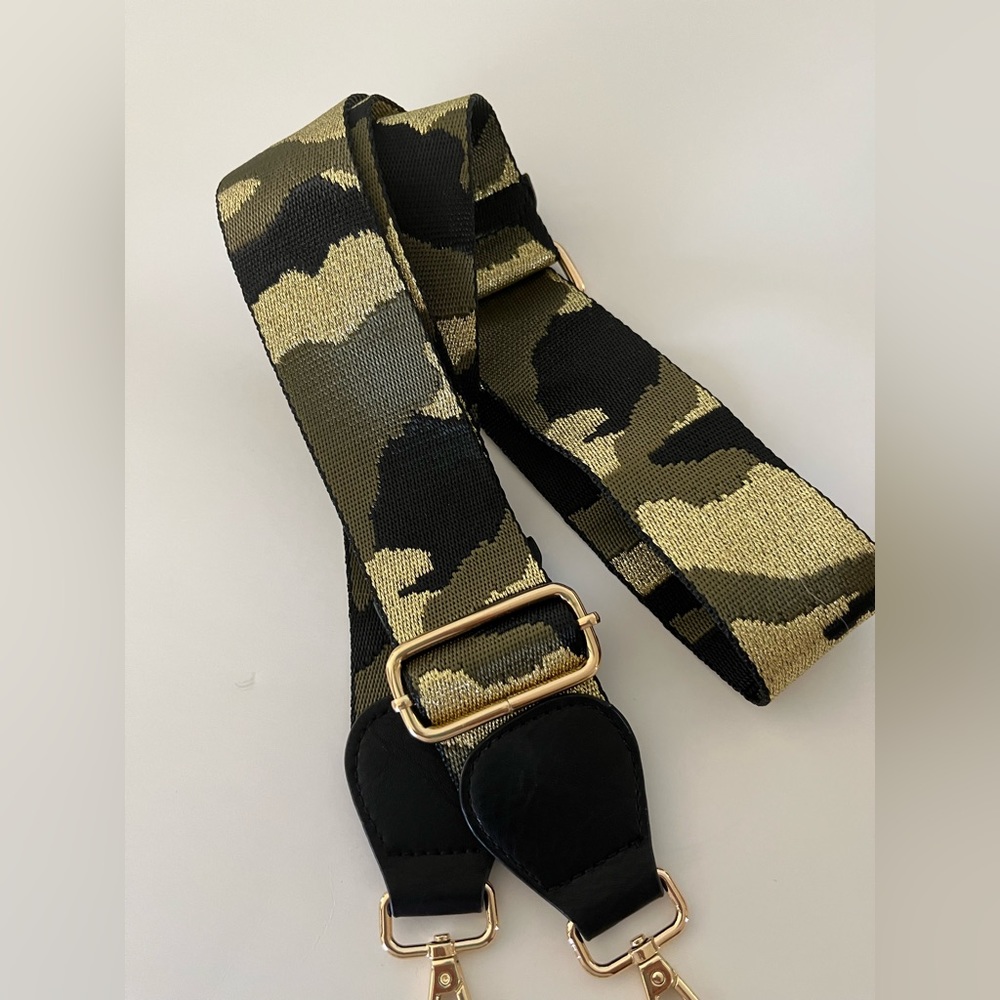 Adjustable 2” Bag Strap-Shiny Camo Print